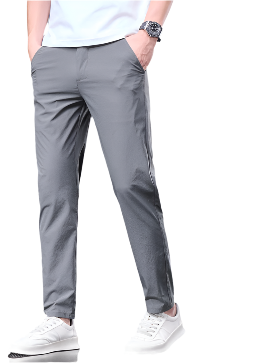 Vannity Men's Ice Silk Business Pants