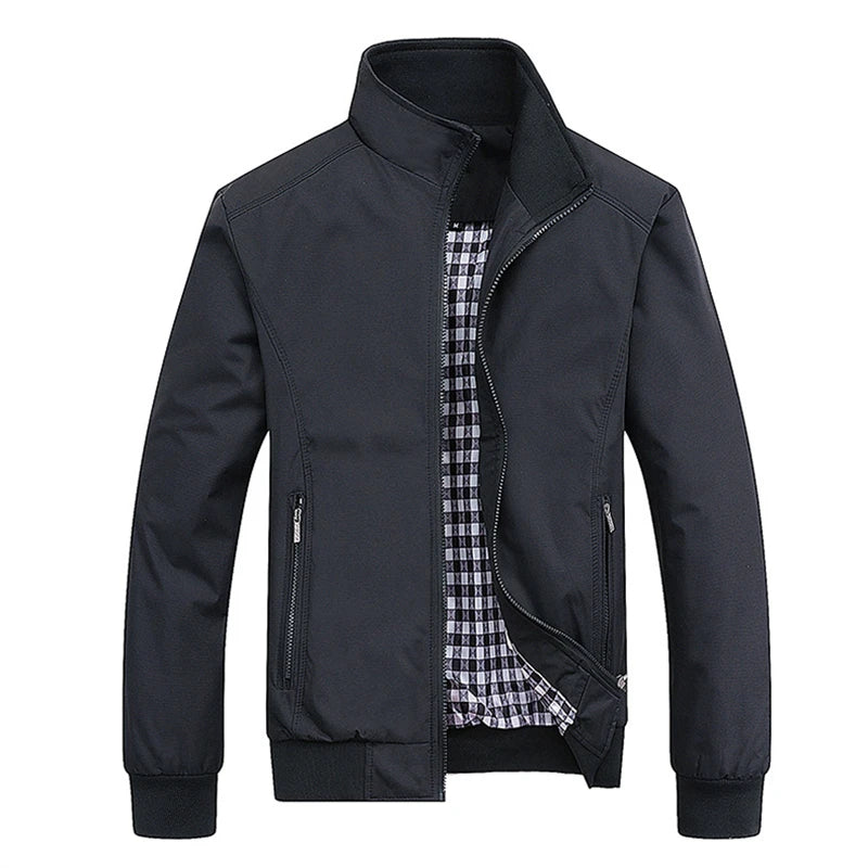 Vannity Men's Casual Slim Bomber Jacket