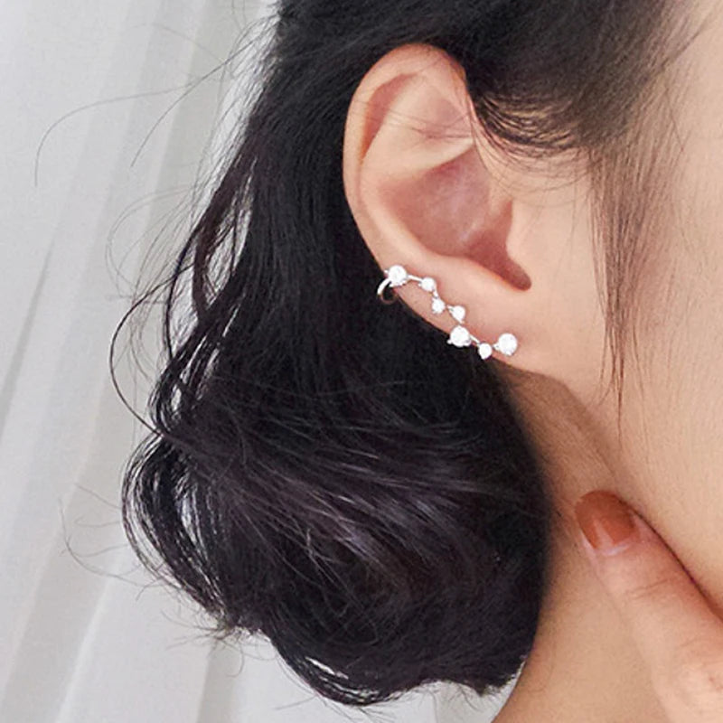 Eternally Yours Geometric Crystal Stud Earrings