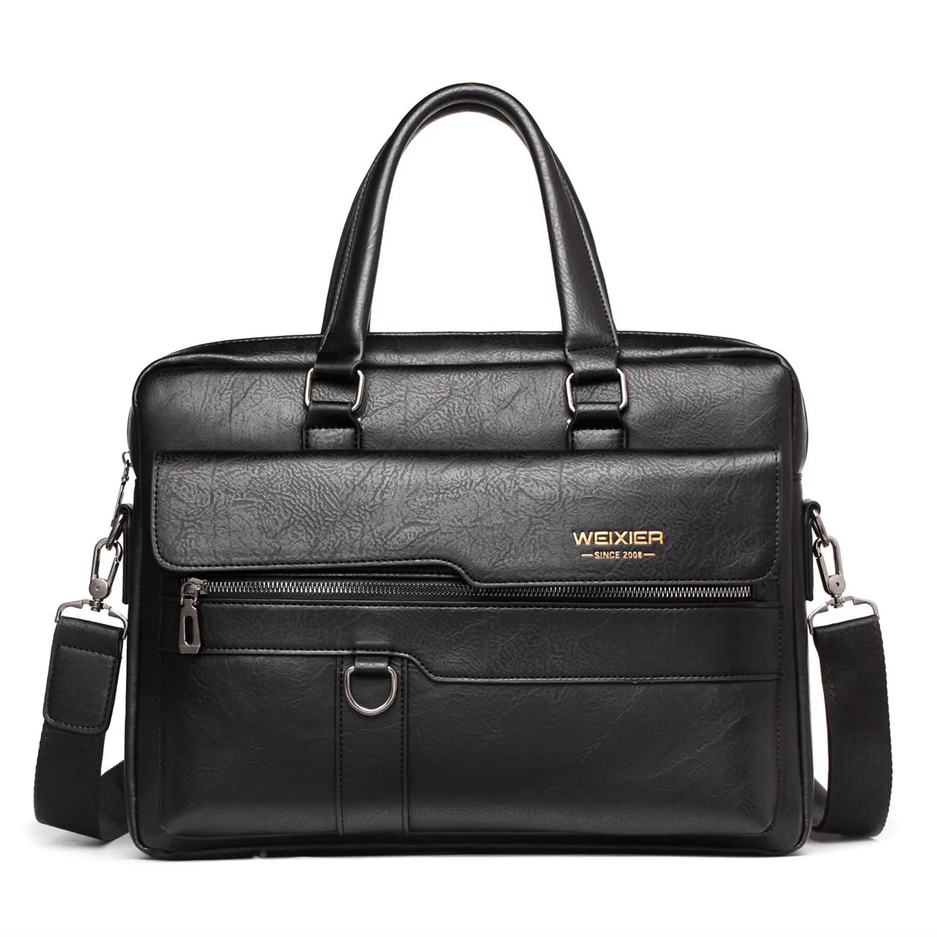 Vannity Business PU Leather Laptop Briefcase