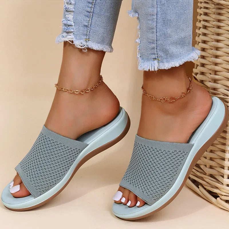 SheVannity Women's Designer Flat Sandals