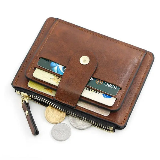 Vannity Luxe Men's Leather Card Holder Wallet