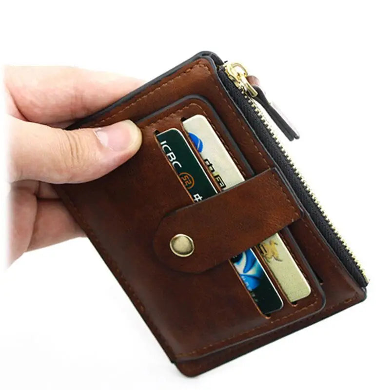 Vannity Luxe Men's Leather Card Holder Wallet