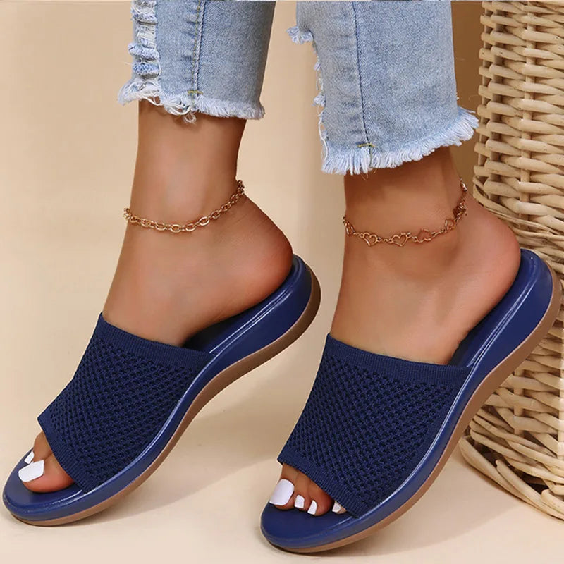 SheVannity Women's Designer Flat Sandals