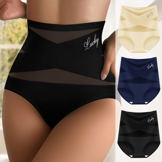 Women’s High-Waisted Tummy-Tightening Hip-Lifting Triangle Under Pants